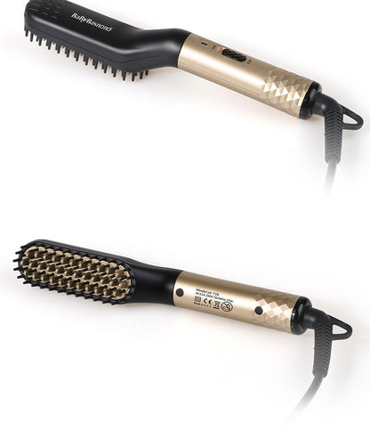 Multifunctional Hair Straightener Hair Comb & Men Beard Brush