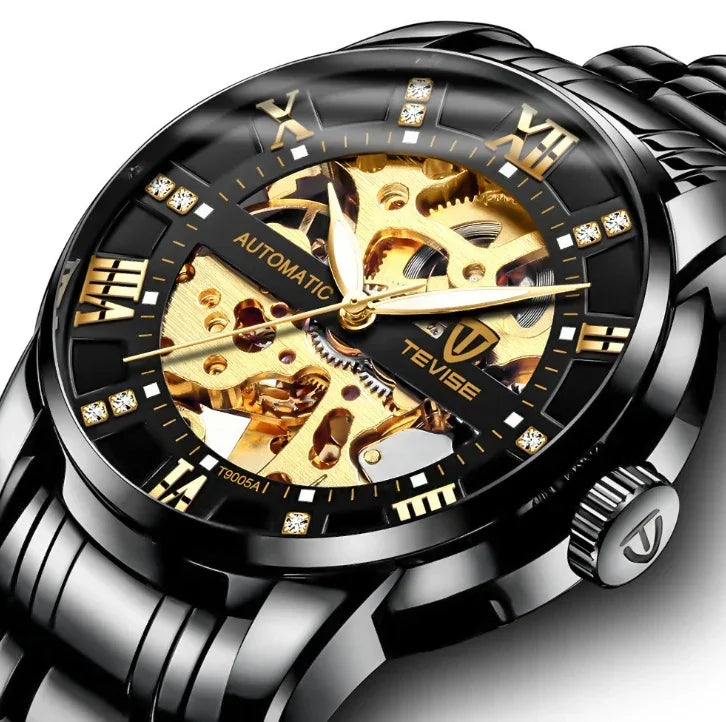 Automatic Mechanical Watch Hollow Watch - YAXSO