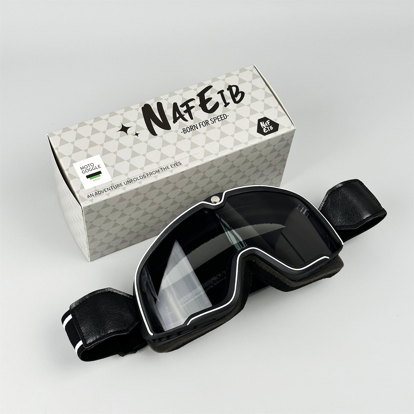 Retro DEUS Motorcycle Helmet Goggles | Windproof Sporty Goggles