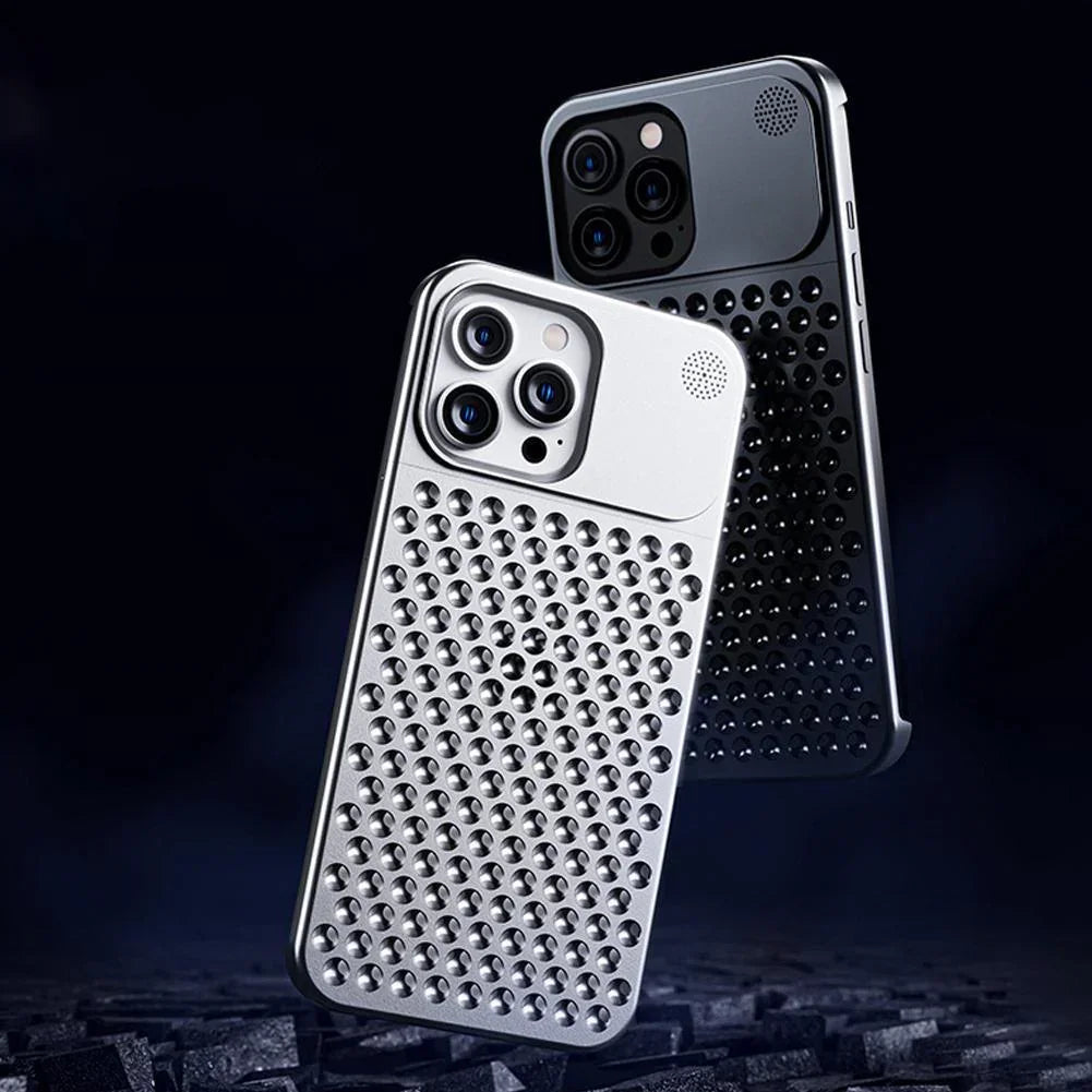 Aluminum Alloy Phone Case – Shockproof, Heat Dissipation & Anti-Fall - YAXSO