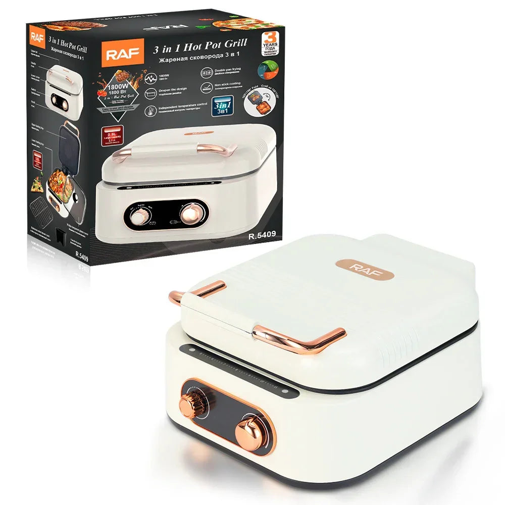 Multifunction Electric Cooker & Hot Pot - YAXSO