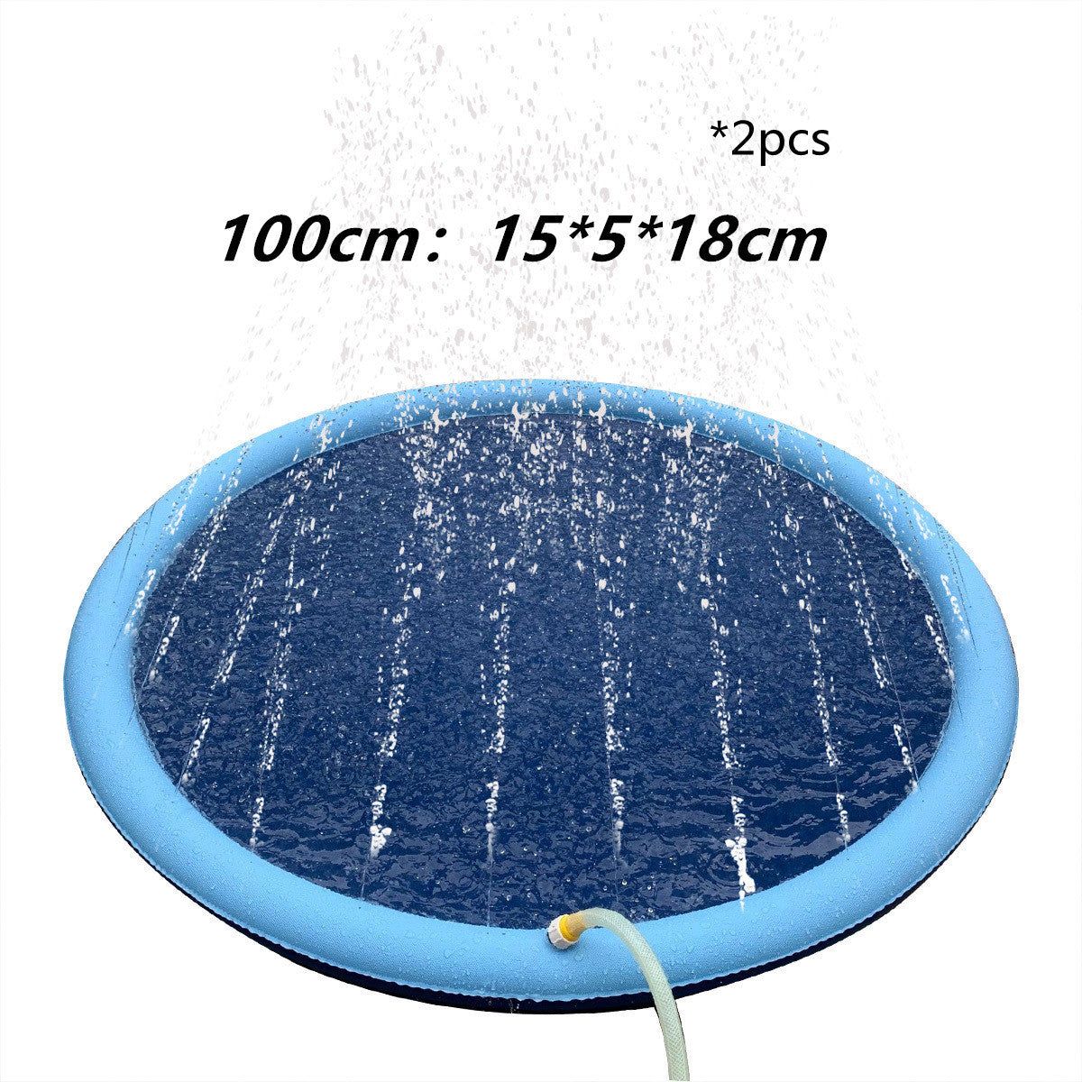 Non-Slip Splash Pad for Kids and Dogs