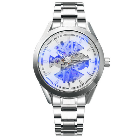 Men's Hollowed Mechanical Watch