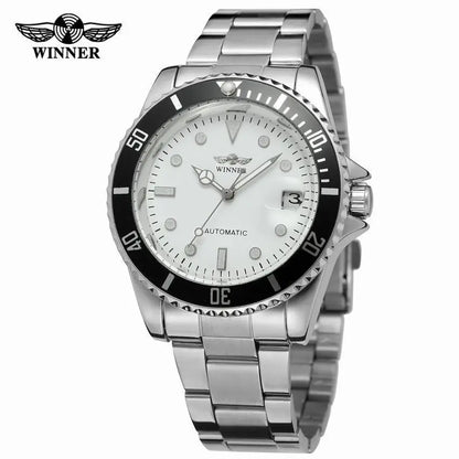Winner 320 Watch Men Mechanical Automatic Watches Stainless Waterproof Man Wristwatches Dropshipping Reloj Hombre
