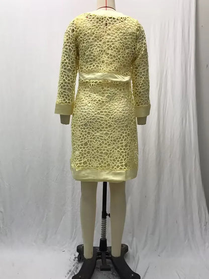 Women's Lace Cardigan Dress