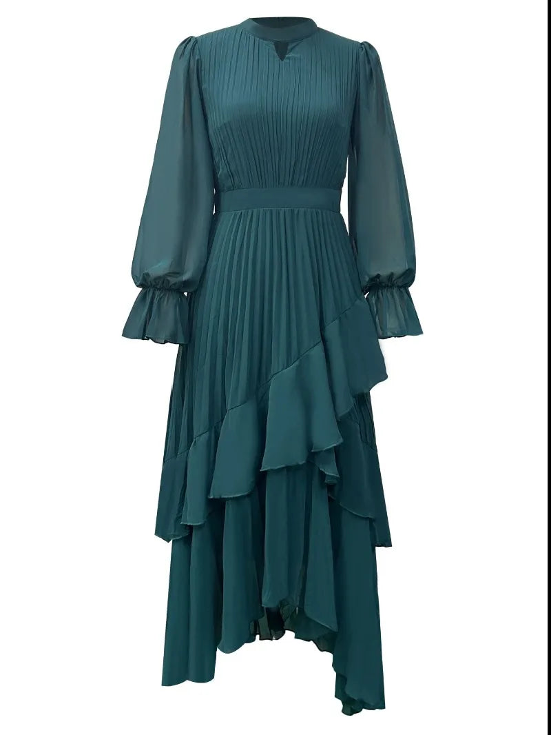 Women Folds Guest Wedding Dress