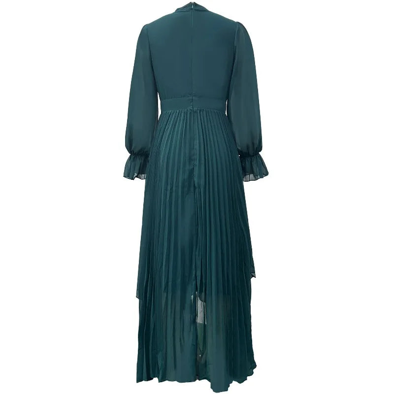 Women Folds Guest Wedding Dress