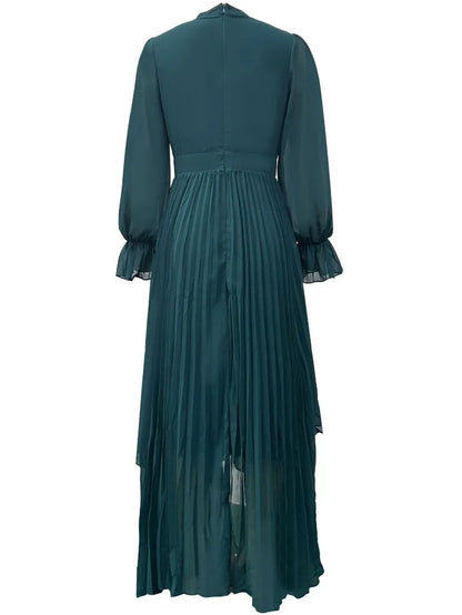 Women Folds Guest Wedding Dress