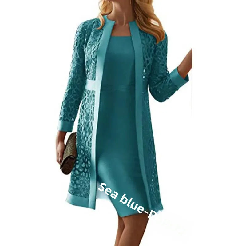 Women's Lace Cardigan Dress