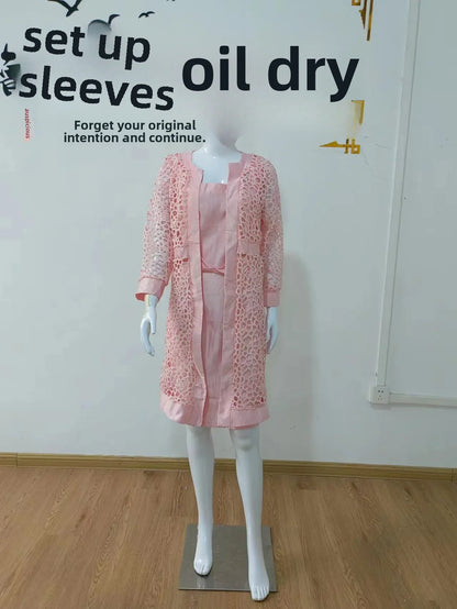 Women's Lace Cardigan Dress