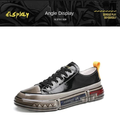 Men sneakers Shoes Genuine Leather