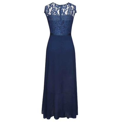 Women's Short Sleeve Evening Dress