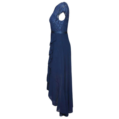 Women's Short Sleeve Evening Dress