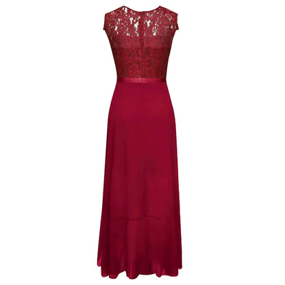 Women's Short Sleeve Evening Dress