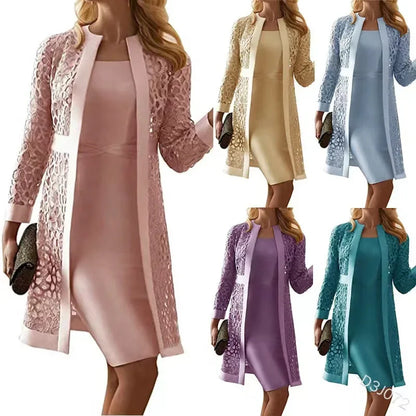 Women's Lace Cardigan Dress