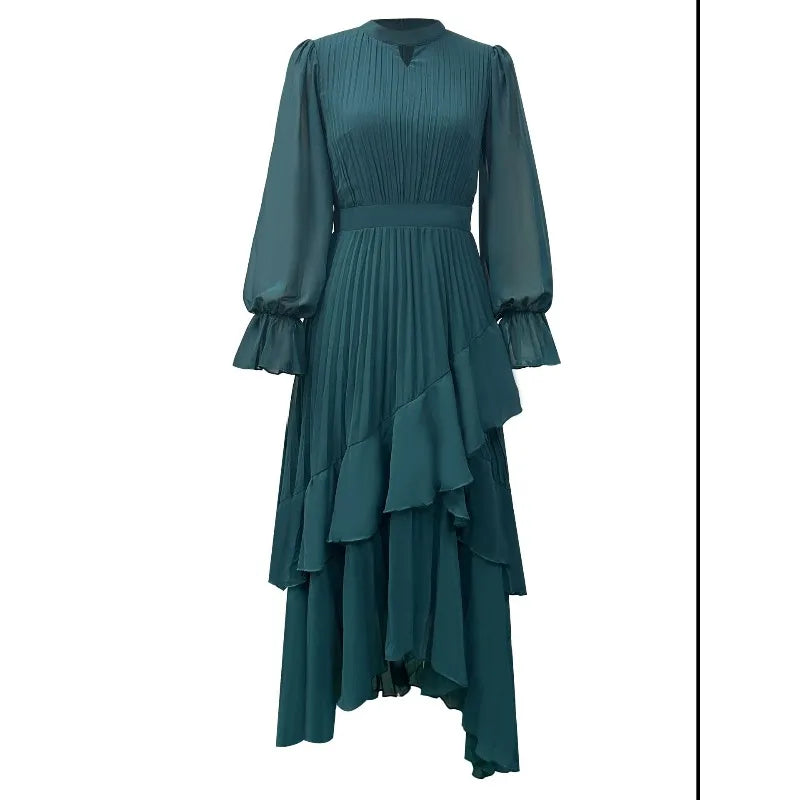 Women Folds Guest Wedding Dress