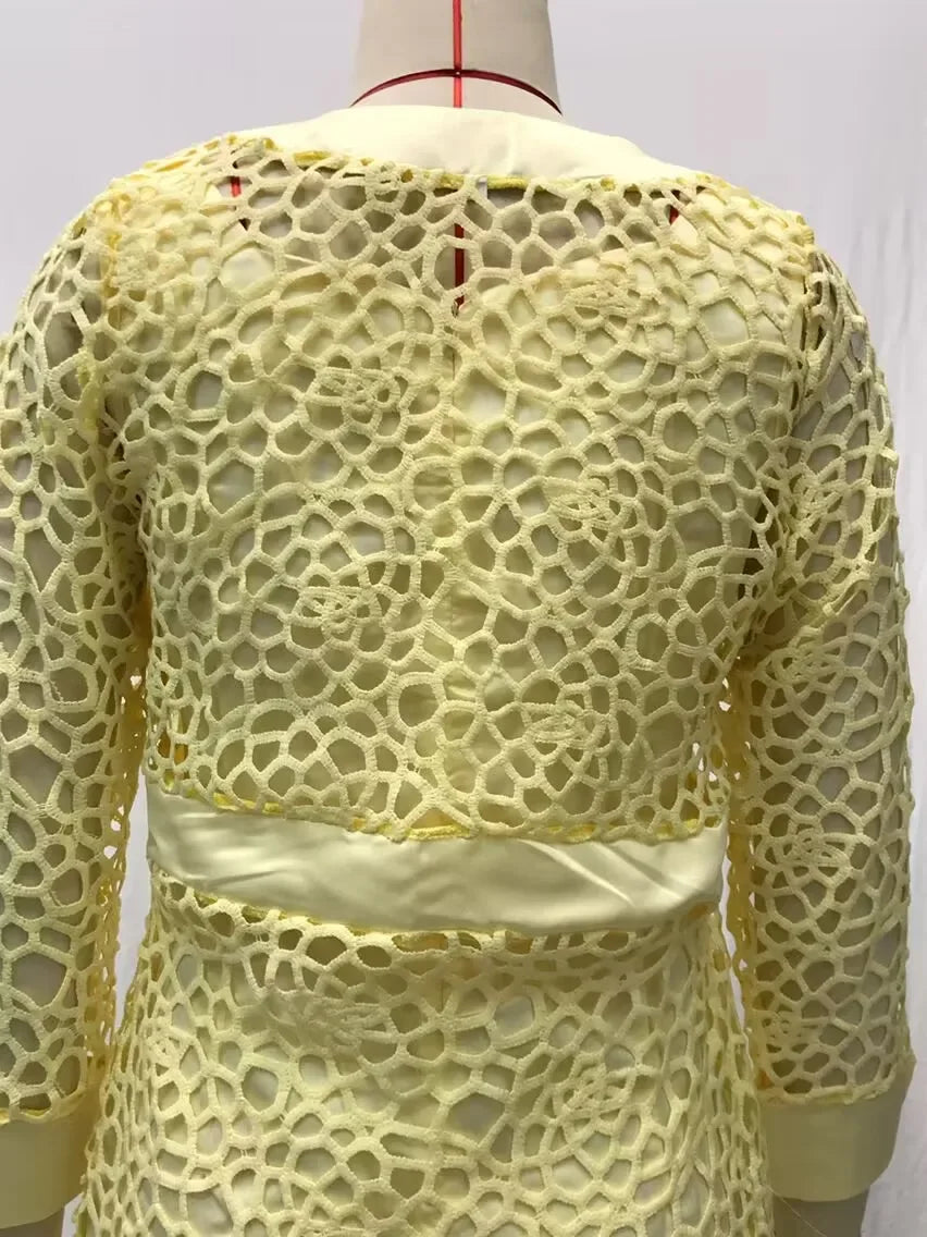 Women's Lace Cardigan Dress