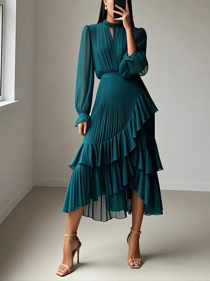 Women Folds Guest Wedding Dress