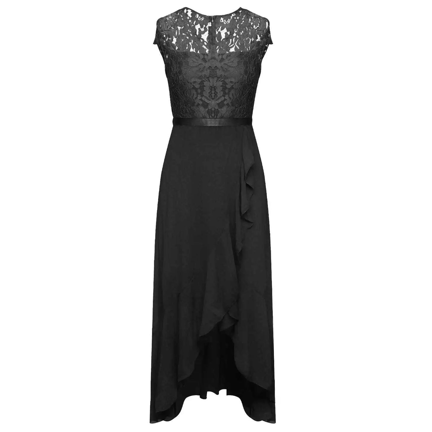 Women's Short Sleeve Evening Dress