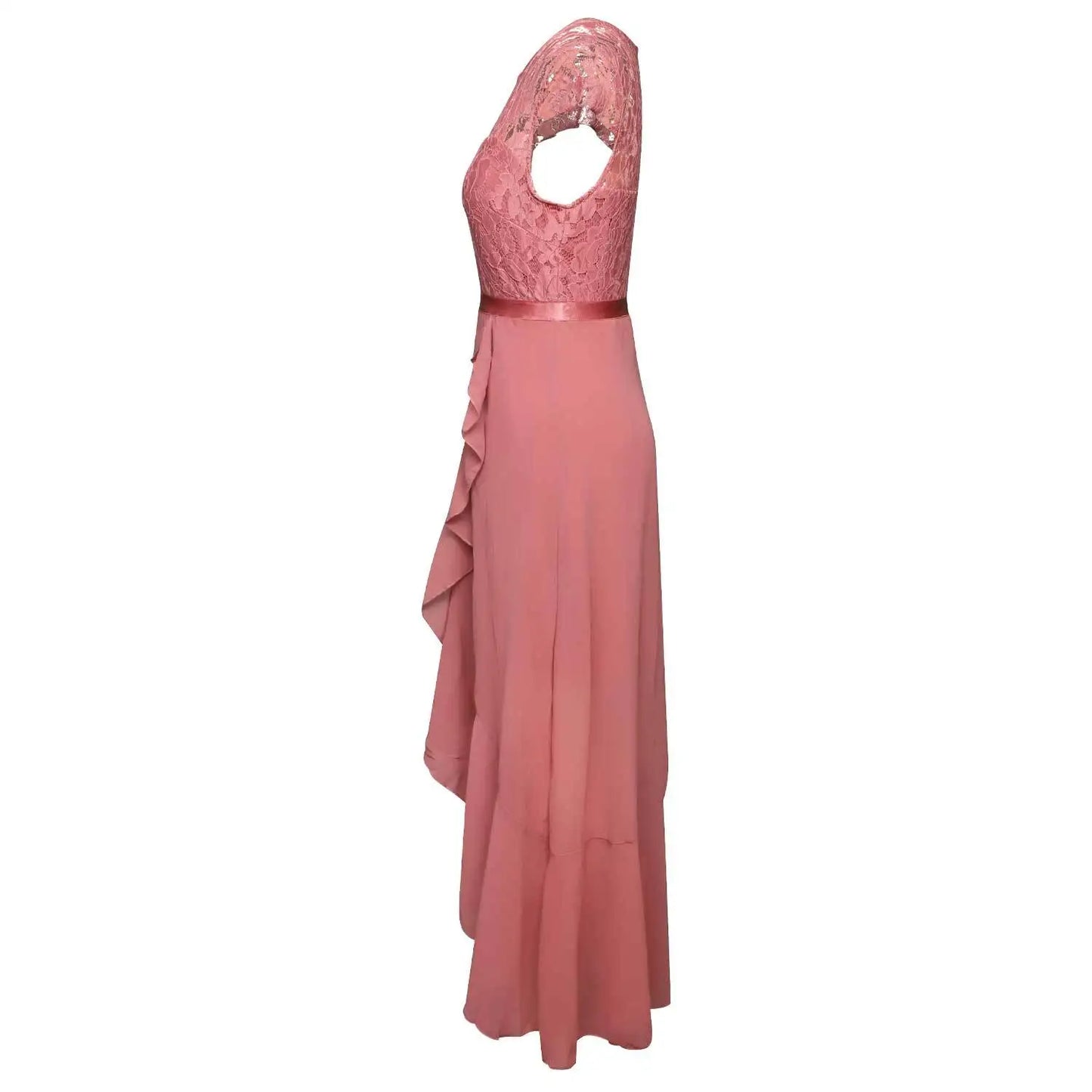 Women's Short Sleeve Evening Dress