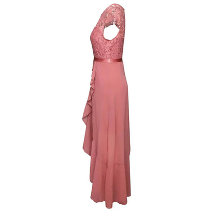 Women's Short Sleeve Evening Dress