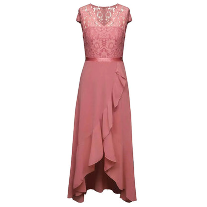 Women's Short Sleeve Evening Dress