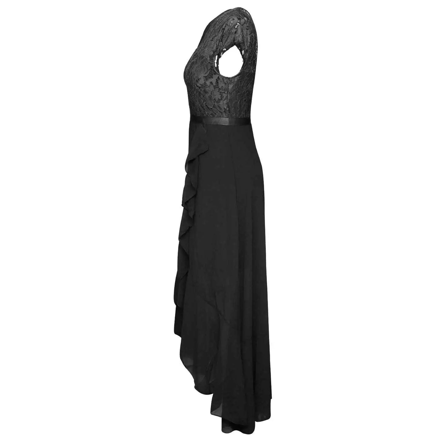 Women's Short Sleeve Evening Dress