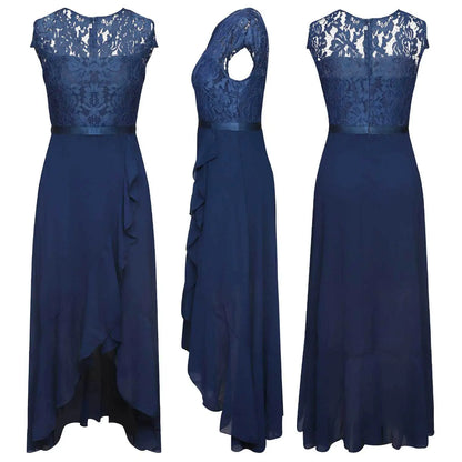 Women's Short Sleeve Evening Dress