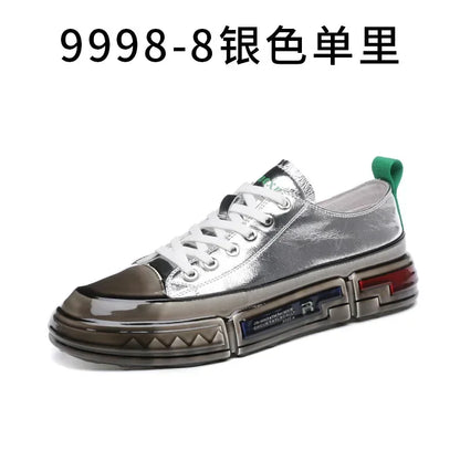 Men sneakers Shoes Genuine Leather