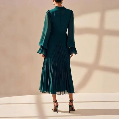 Women Folds Guest Wedding Dress