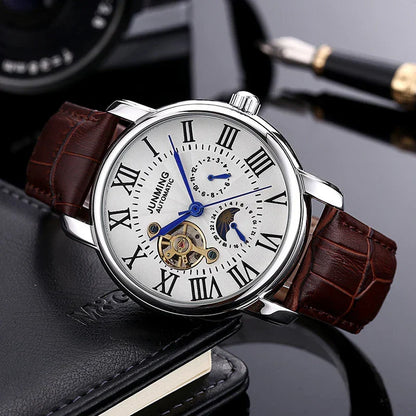 Men’s Automatic Mechanical Watch – Roman Dial - YAXSO