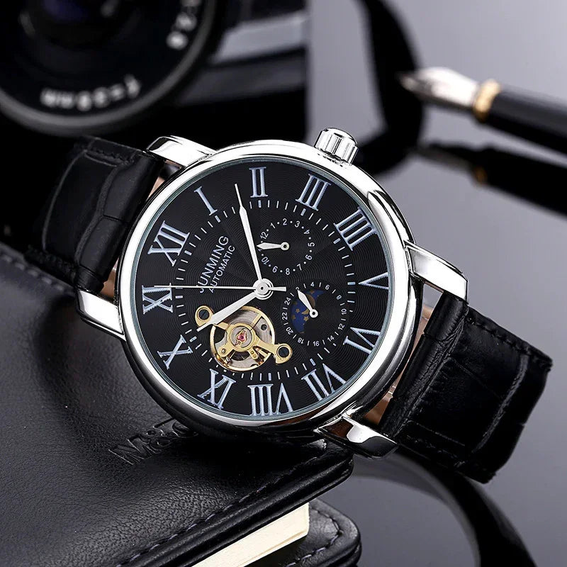Men’s Automatic Mechanical Watch – Roman Dial - YAXSO