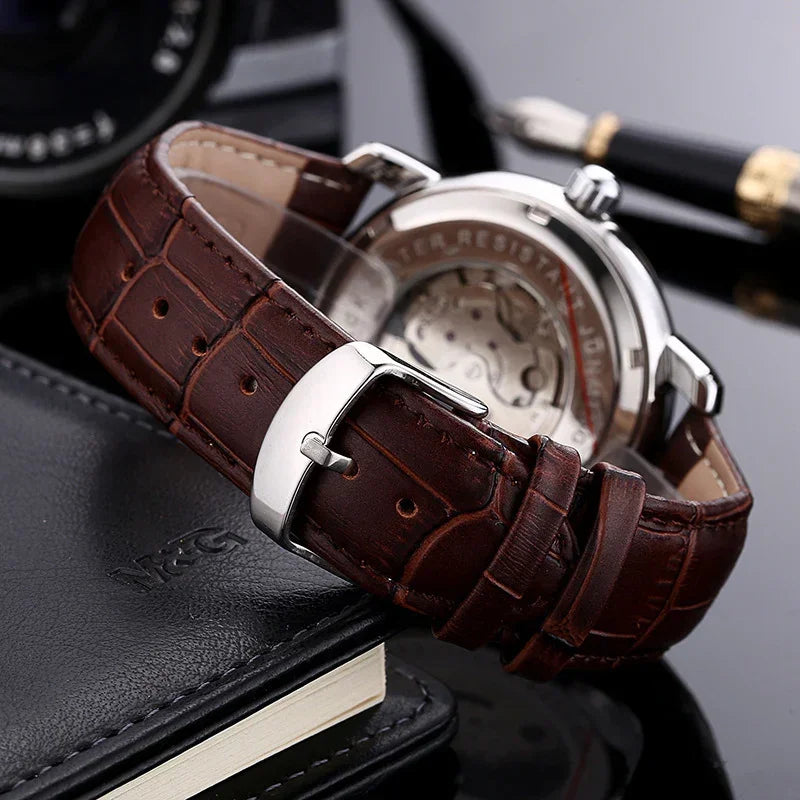 Men’s Automatic Mechanical Watch – Roman Dial - YAXSO
