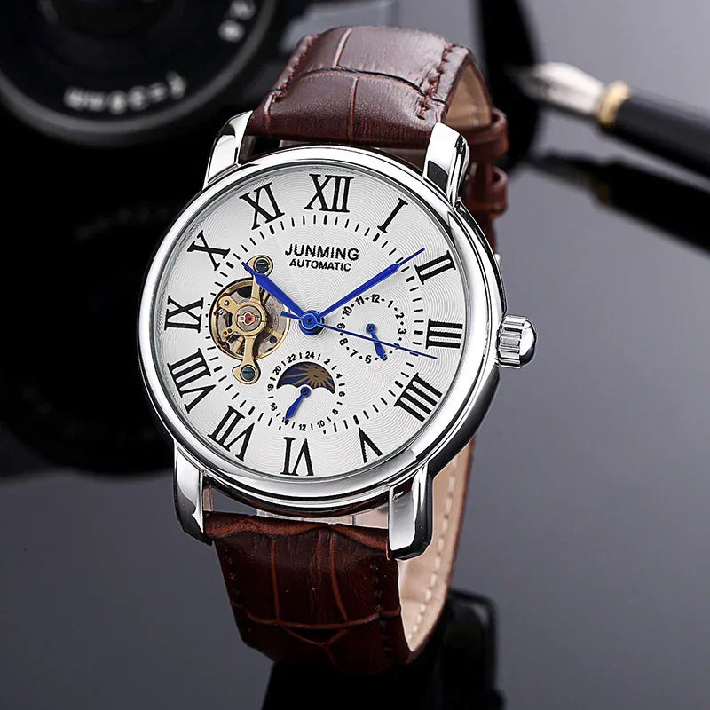 Men’s Automatic Mechanical Watch – Roman Dial - YAXSO