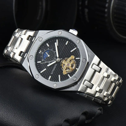Men’s Automatic Mechanical Watch – Stainless Steel Strap - YAXSO