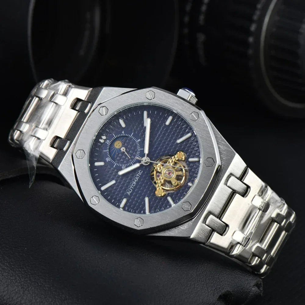Men’s Automatic Mechanical Watch – Stainless Steel Strap - YAXSO