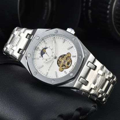 Men’s Automatic Mechanical Watch – Stainless Steel Strap - YAXSO