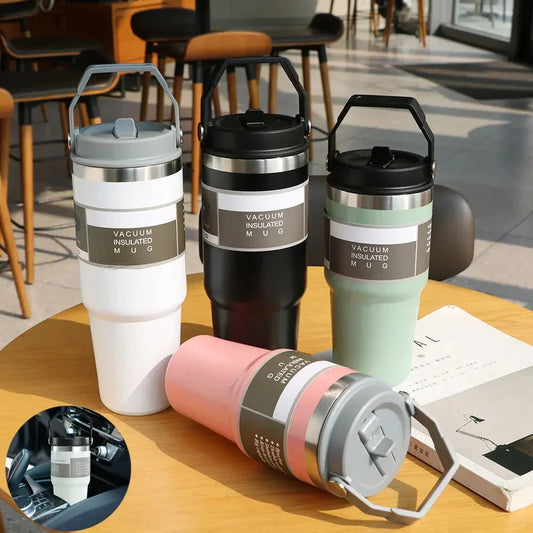 Portable Travel Sports Car Stainless Steel Cup - YAXSO