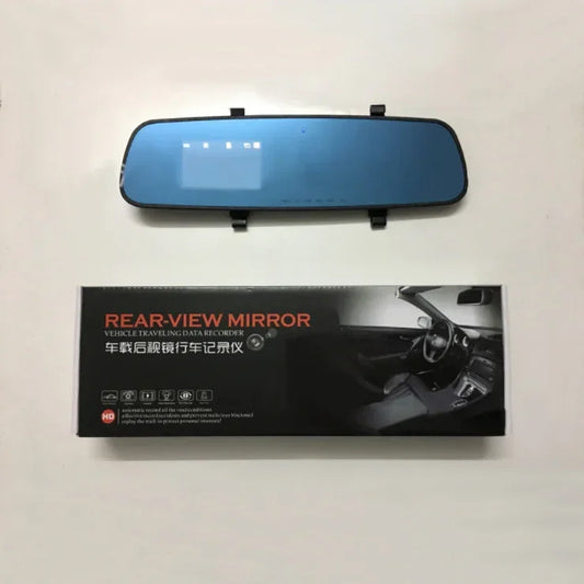 1080P HD Rearview Mirror Driving Recorder - YAXSO