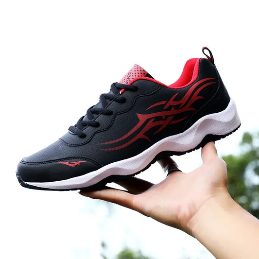 Men's Lightweight Soft Sole Fitness Sneakers - YAXSO