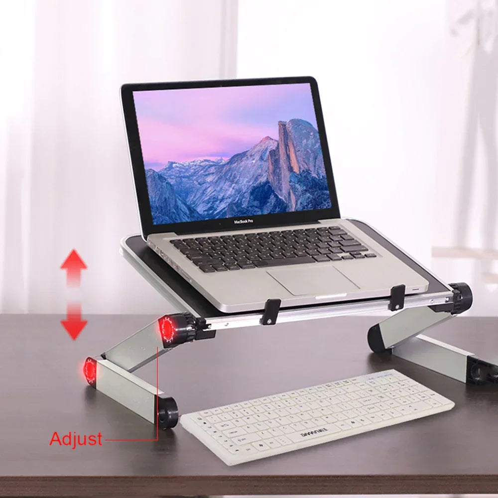 Foldable Laptop Stand Ergonomic Desk Tablet Holder - YAXSO