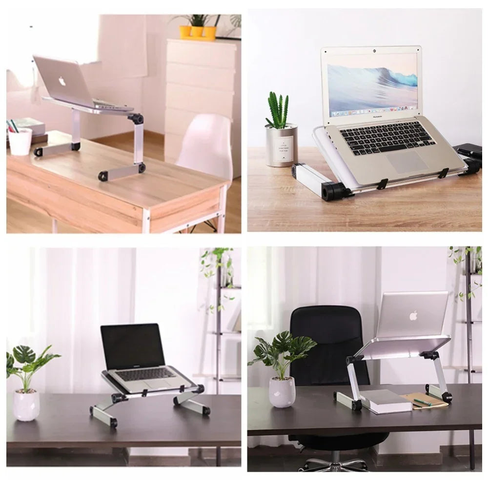 Foldable Laptop Stand Ergonomic Desk Tablet Holder - YAXSO