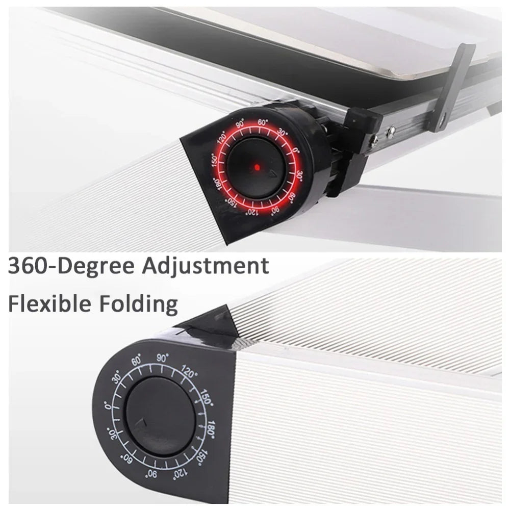 Foldable Laptop Stand Ergonomic Desk Tablet Holder - YAXSO