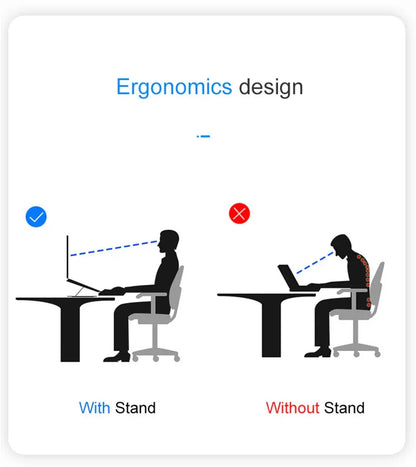 Folding Lifting Desktop Notebook Tablet Computer Stand - YAXSO