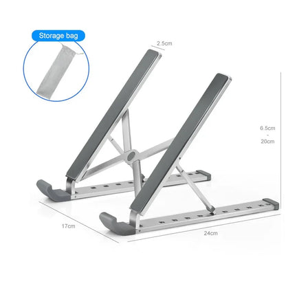 Folding Lifting Desktop Notebook Tablet Computer Stand - YAXSO