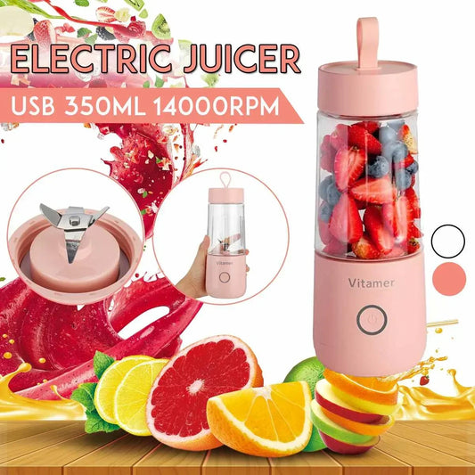 350ml Portable USB Rechargeable Blender - YAXSO