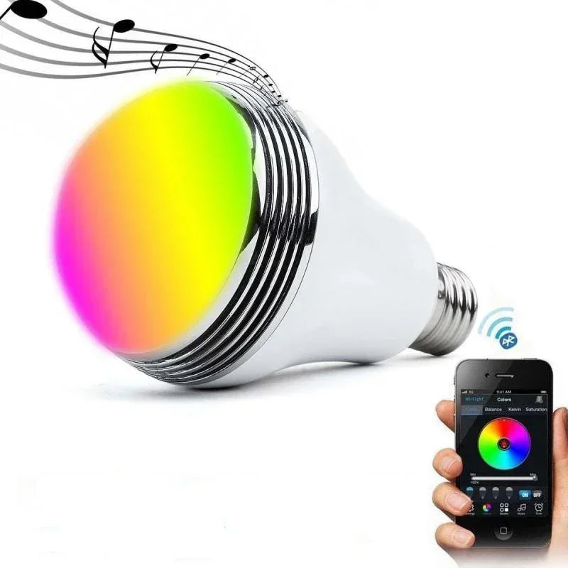 Smart LED colorful bulb Bluetooth wireless speaker - YAXSO