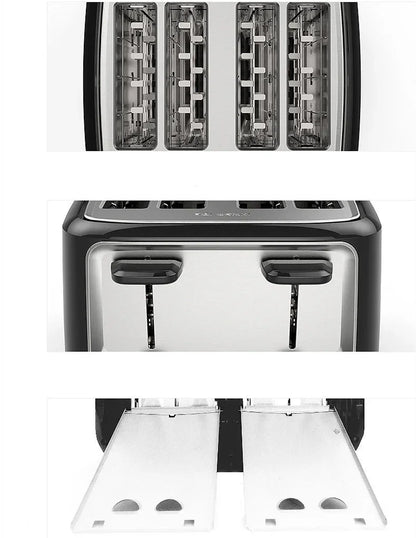 4-Slot Automatic Toaster - YAXSO
