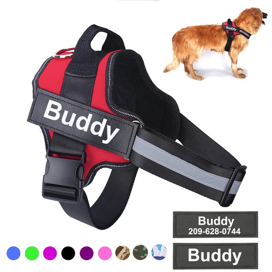 Pull Reflective Dog Harness