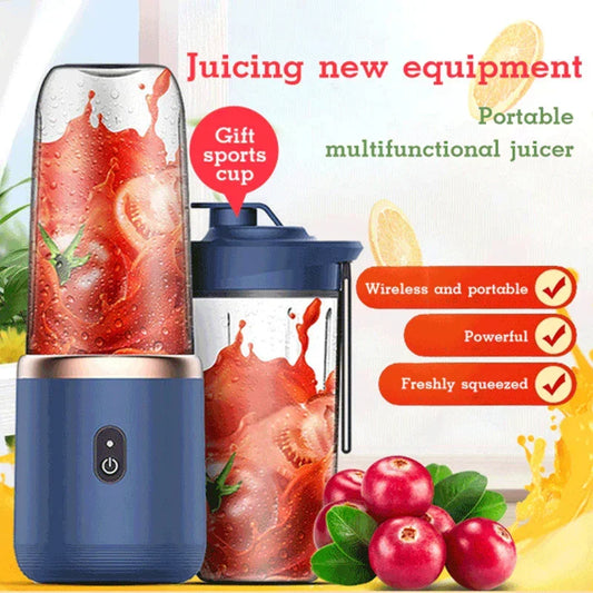 6-Blade Portable Blender – USB Rechargeable - YAXSO